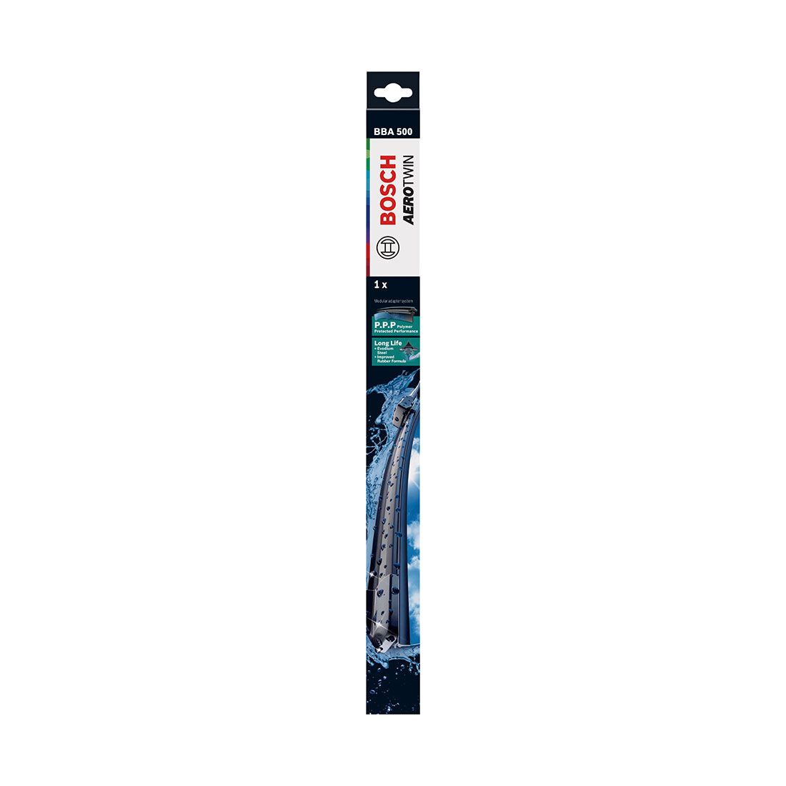 Bosch Aerotwin Wiper Blade 500mm (20") Single - BBA500, , scaau_hi-res