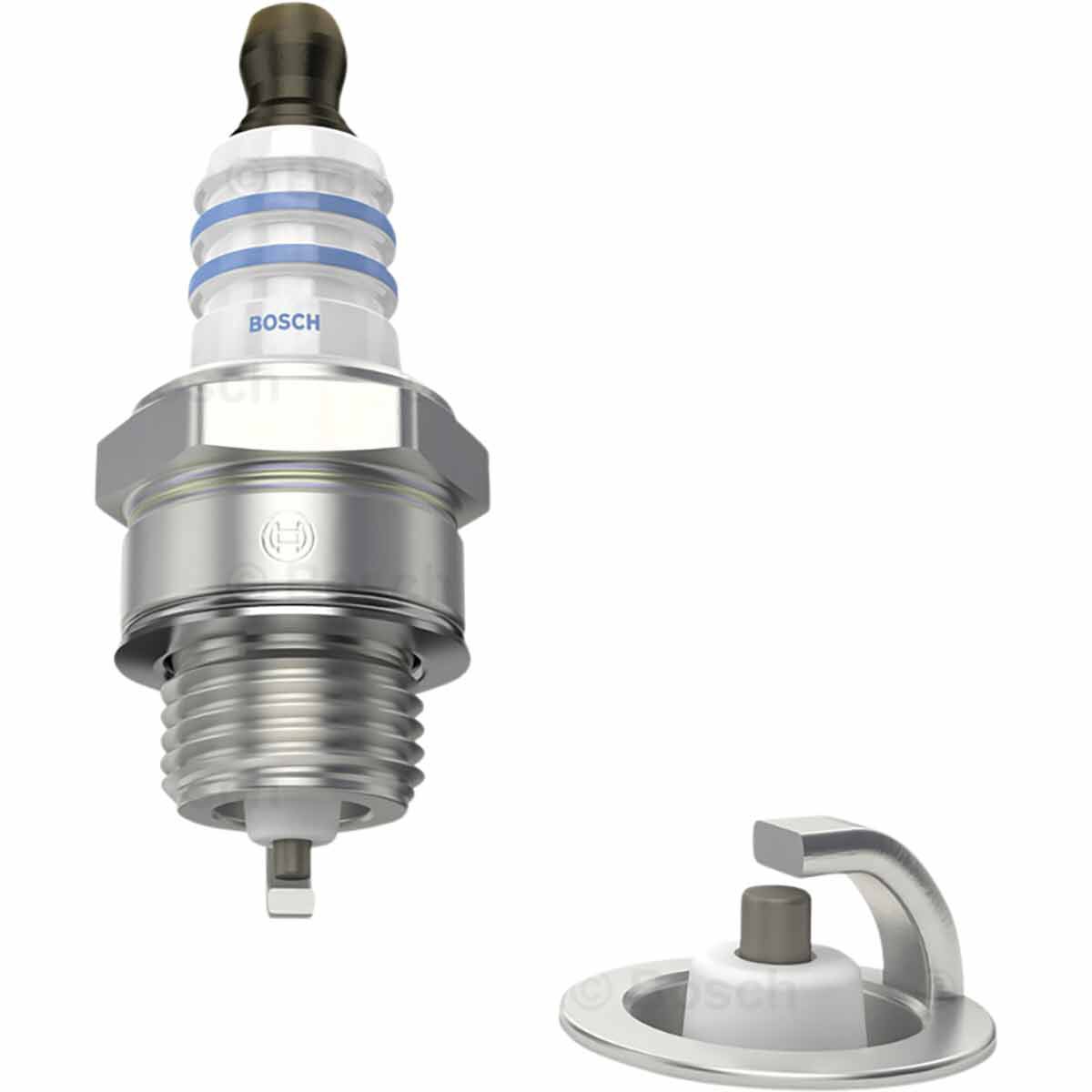 Bosch Spark Plug Single WSR6F, , scaau_hi-res