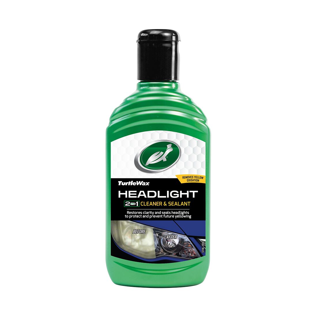 Turtle Wax Headlight 2 in 1 Cleaner & Sealant 300mL, , scaau_hi-res