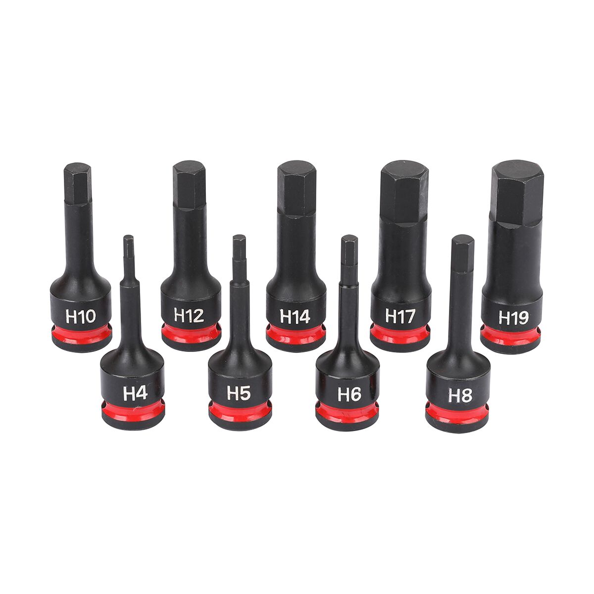 ToolPRO Impact Socket Set 1/2" Drive Hex Metric 9 Piece, , scaau_hi-res