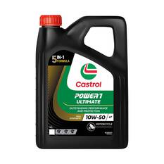 Castrol POWER 1 RACING 4T Motorcycle Oil 10-50 4 Litre, , scaau_hi-res