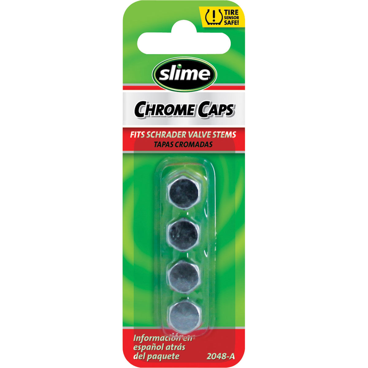 Valve Caps - Chrome, 4 Piece, , scaau_hi-res