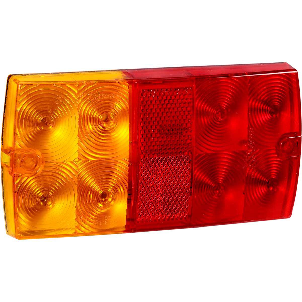 Narva Trailer Lamp - LED, SlimLine Rectangle, Combination, 2 Pack, , scaau_hi-res