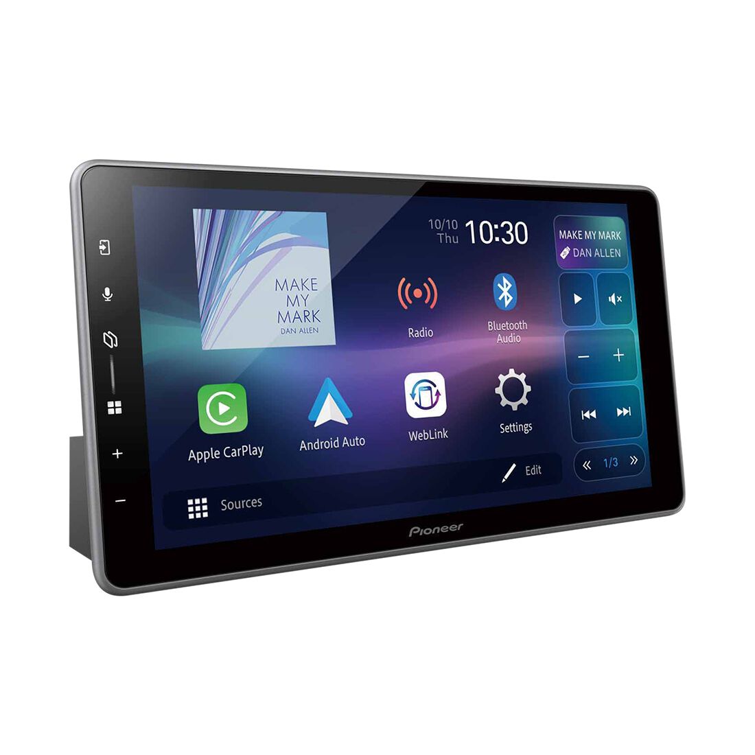 Pioneer DMHZF7650BT 9" Floating Wireless Apple CarPlay & Android&trade; Auto Head Unit, , scaau_hi-res