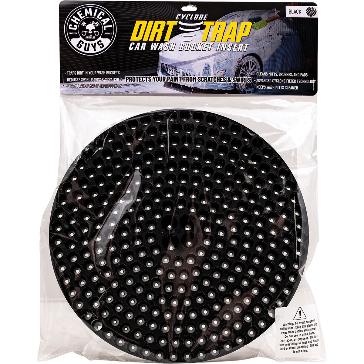 Chemical Guys Cyclone Dirt Trap Black, , scaau_hi-res
