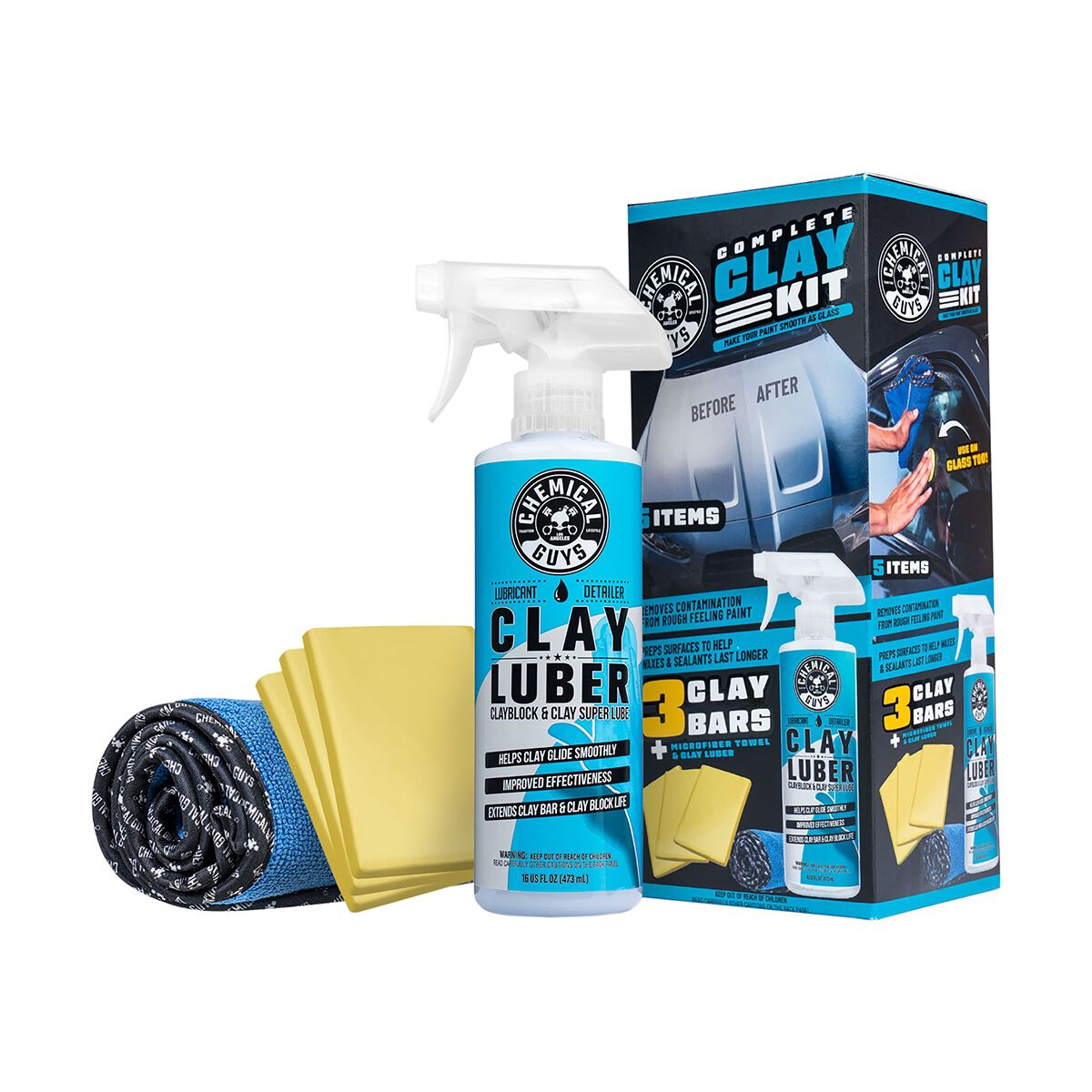 Chemical Guys Complete Clay Kit, , scaau_hi-res