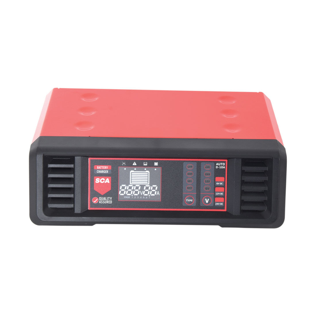 SCA 7 Stage Battery Charger 6V/12V/24V 10 Amp, , scaau_hi-res