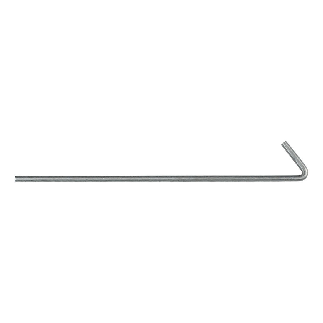 OZtrail 175mm x 4mm Galvanised Steel Tent Pegs 10 Pack, , scaau_hi-res
