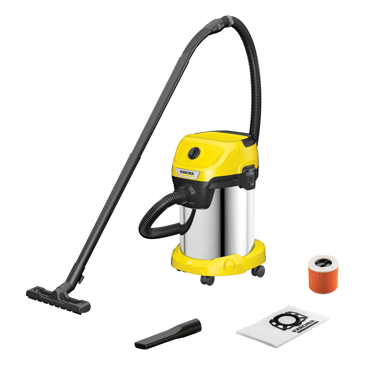 K&auml;rcher WD3S Premium Wet & Dry Vacuum - 19 Litre, , scaau_hi-res