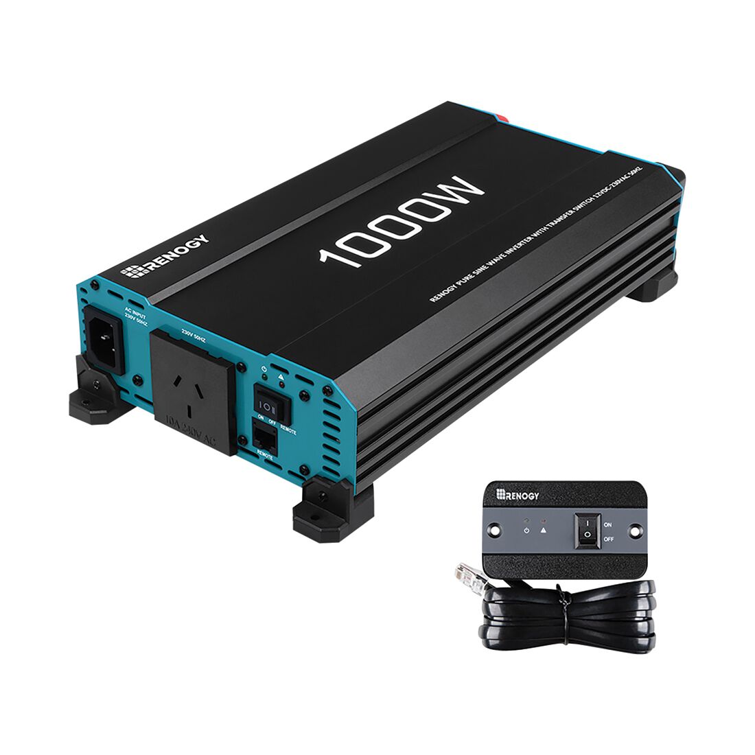 Renogy 1000W Pure Sine Wave Inverter With AC Transfer, , scaau_hi-res