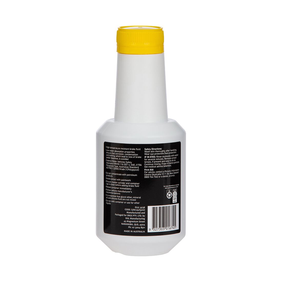 SCA Brake Fluid DOT 4 500mL, , scaau_hi-res