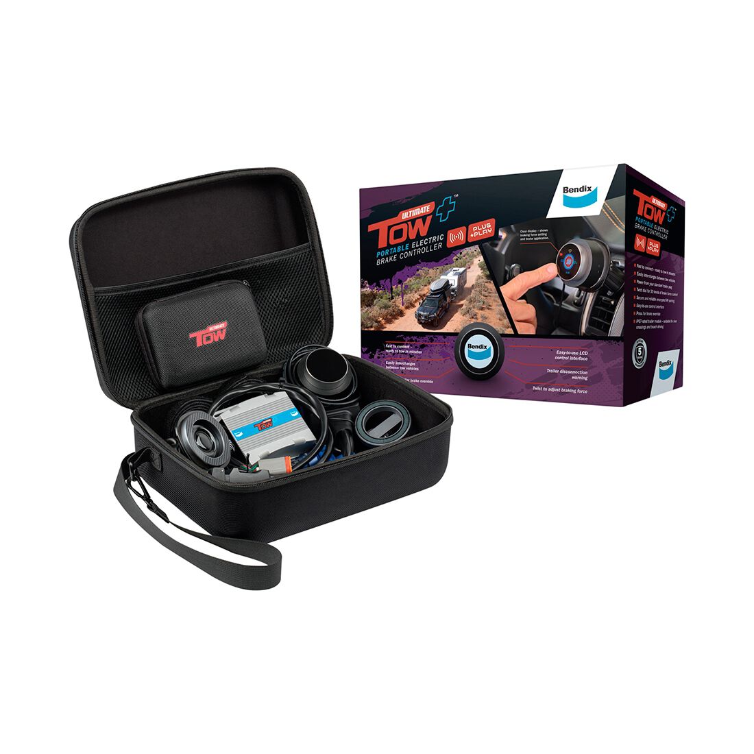 Bendix Ultimate Tow+ Portable Brake Controller, , scaau_hi-res