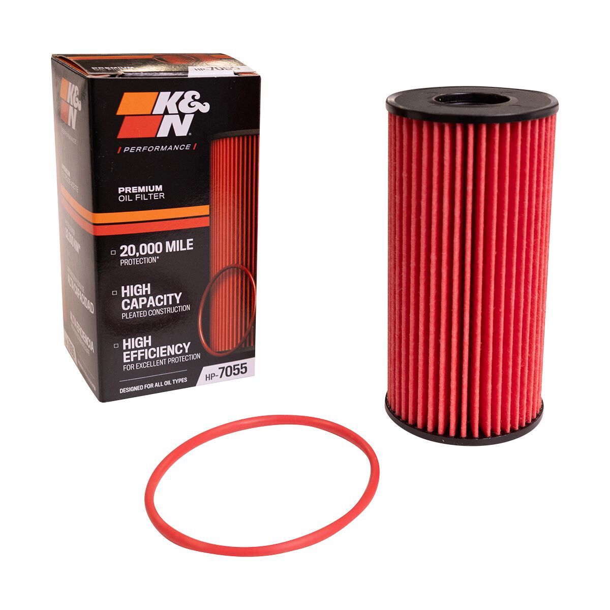 K&N Performance Gold Cartridge Oil Filter - HP-7005, , scaau_hi-res