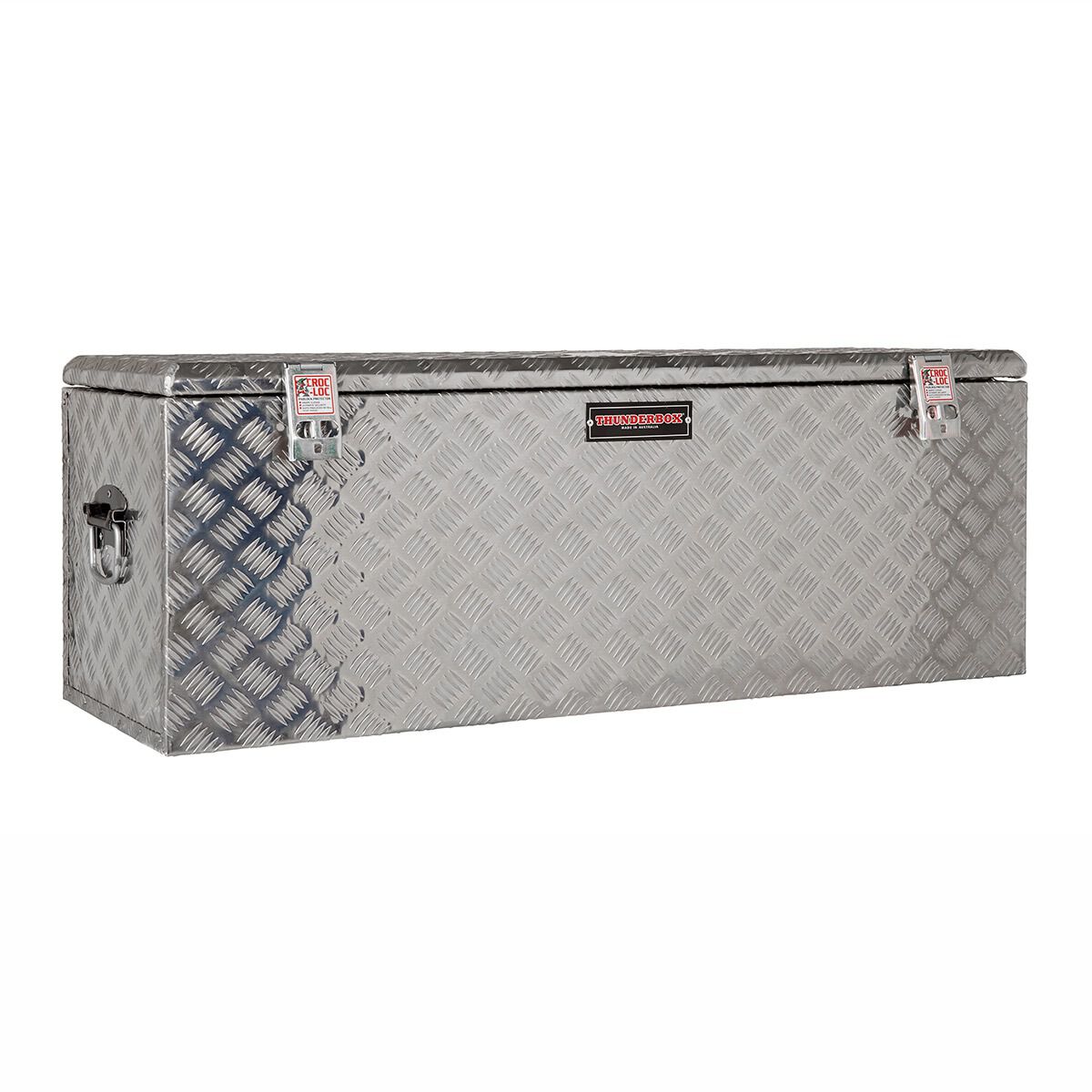 Thunderbox Aluminium Checkerplate Tool Box 180 Litre, , scaau_hi-res