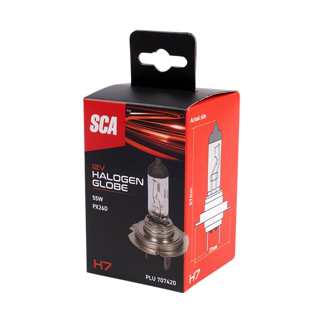 SCA Headlight Globe - H7 12V 55W, , scaau_hi-res