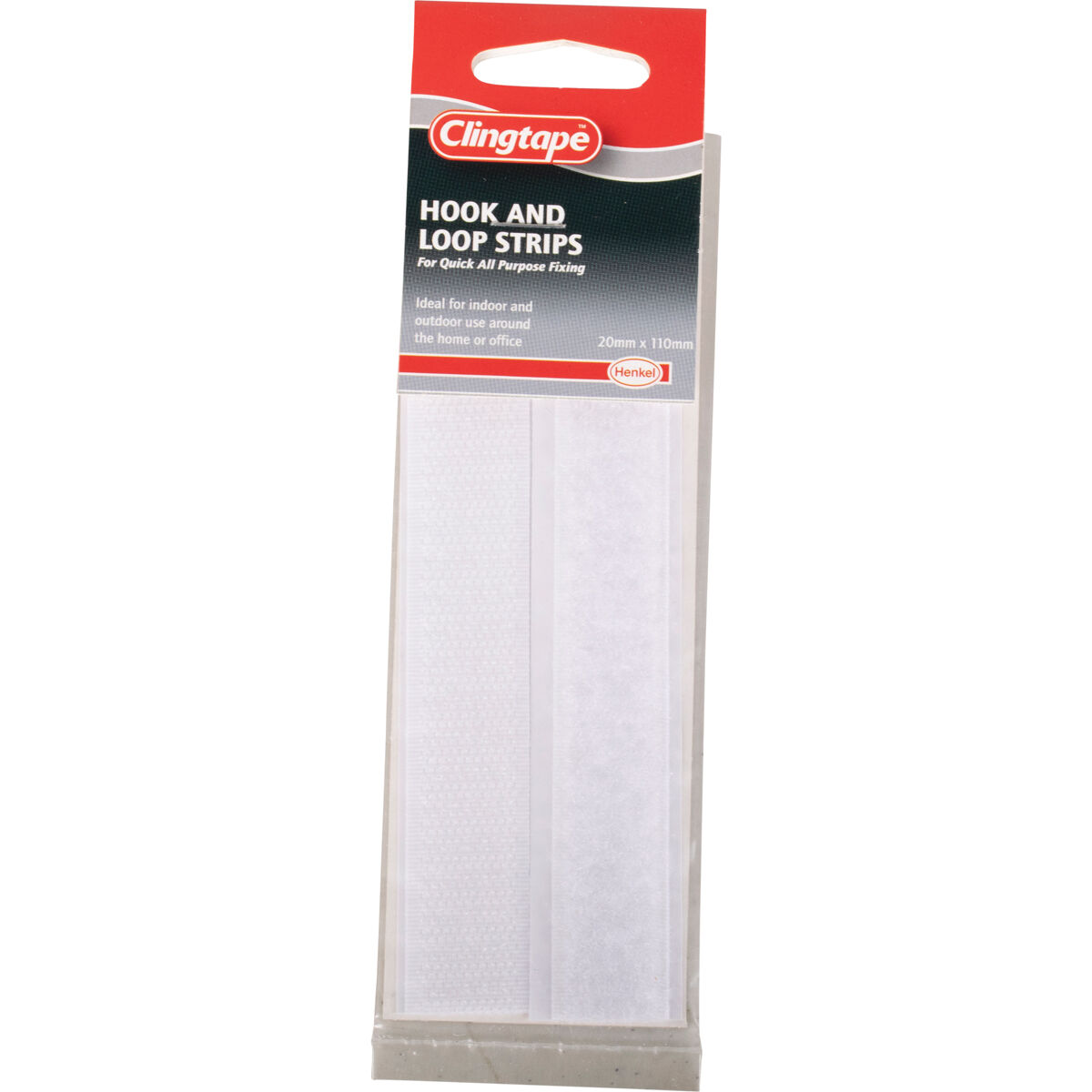 Hook & Loop - Strips, 20mm x 110mm, , scaau_hi-res