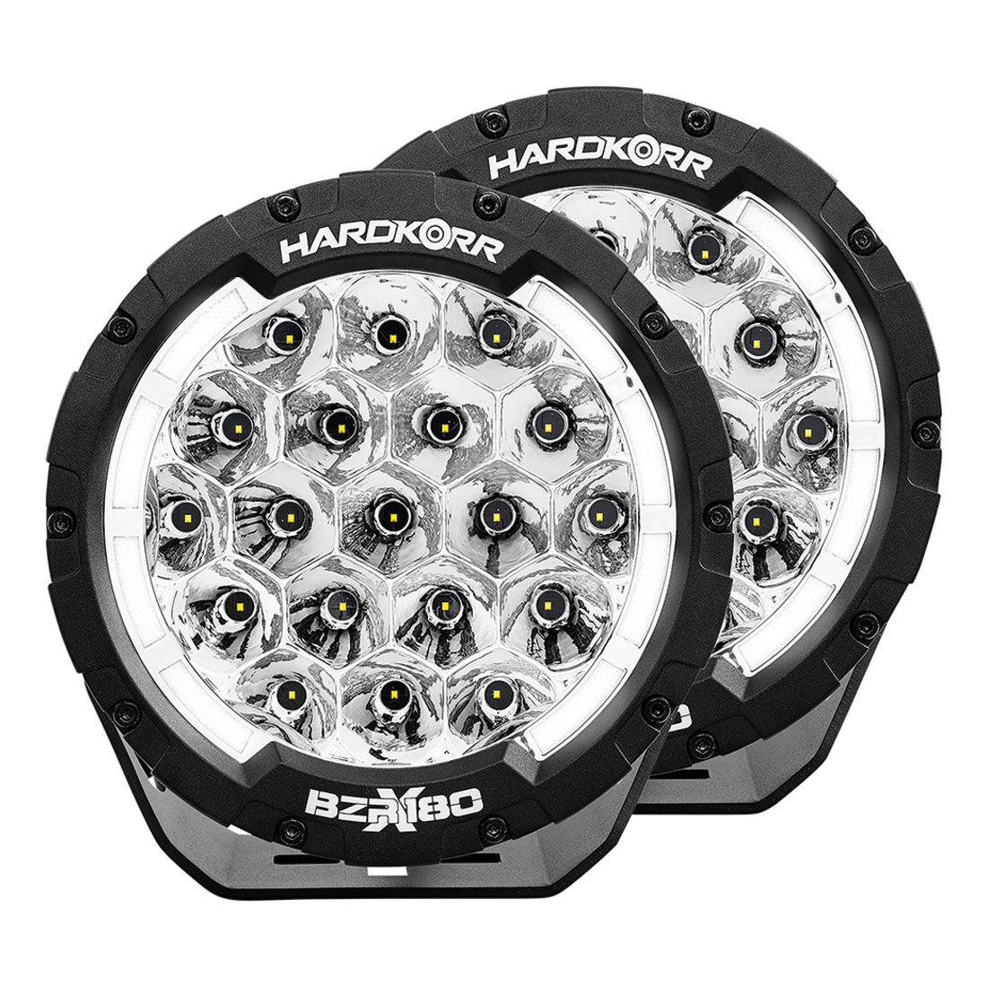 Hardkorr LED Driving Lights BZR-X 7in, , scaau_hi-res