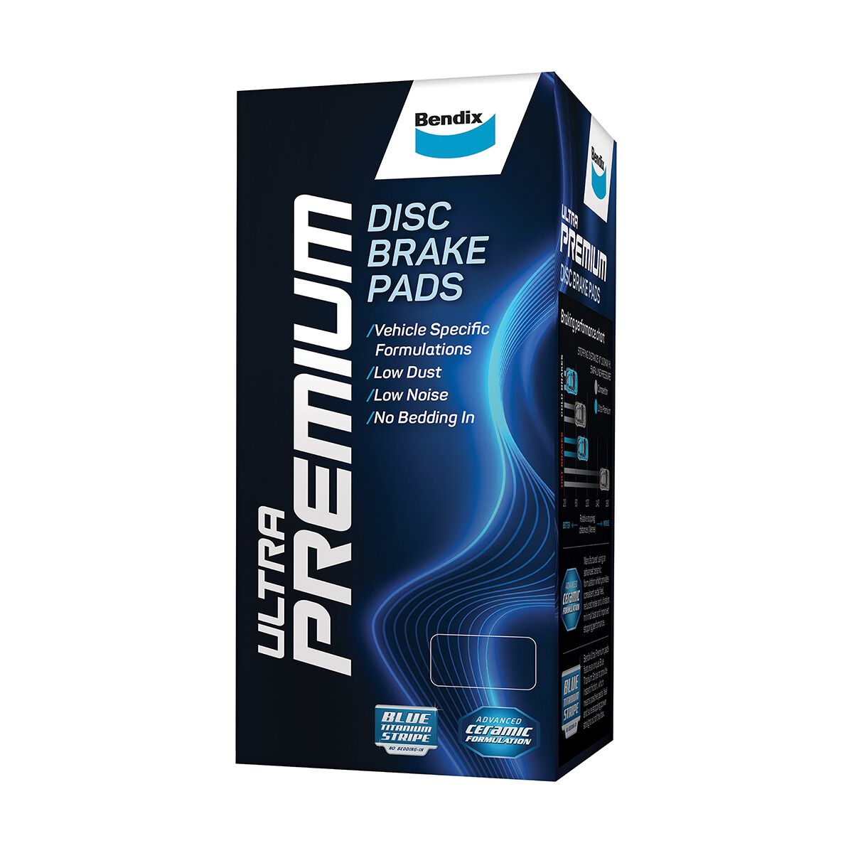 Bendix Ultra Premium Disc Brake Pads DB2495-UP, , scaau_hi-res