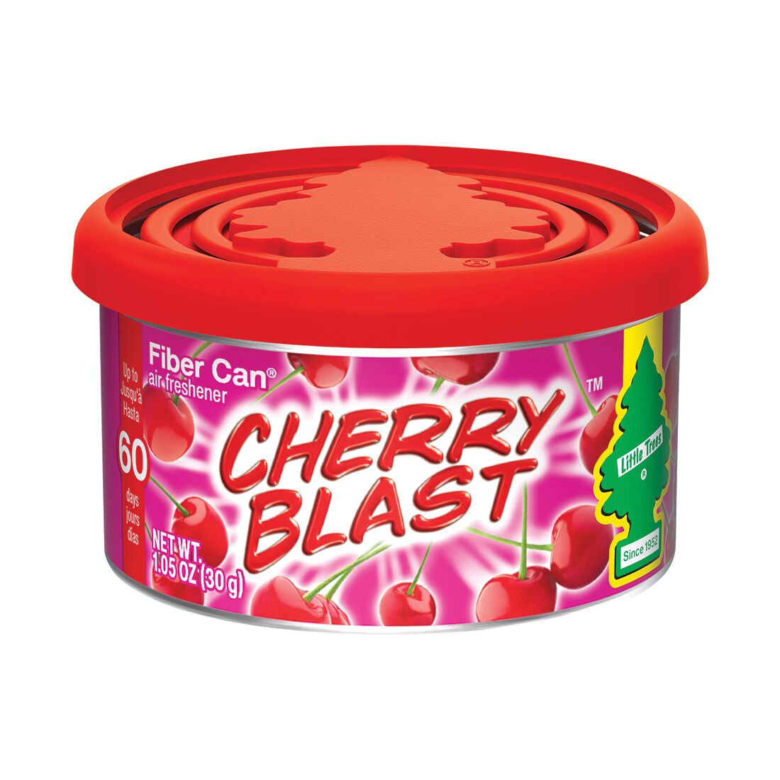 Little Trees Air Freshener Can Cherry Blast 30g, , scaau_hi-res