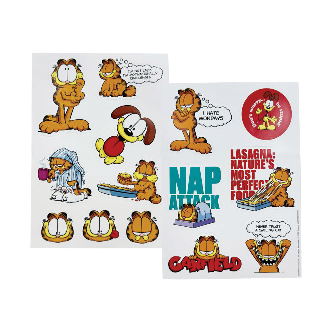 Garfield Stickers Sheet, , scaau_hi-res