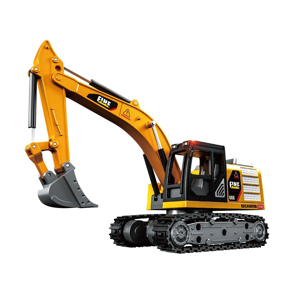 Remote Control 1:64 Excavator with Storage Box, , scaau_hi-res