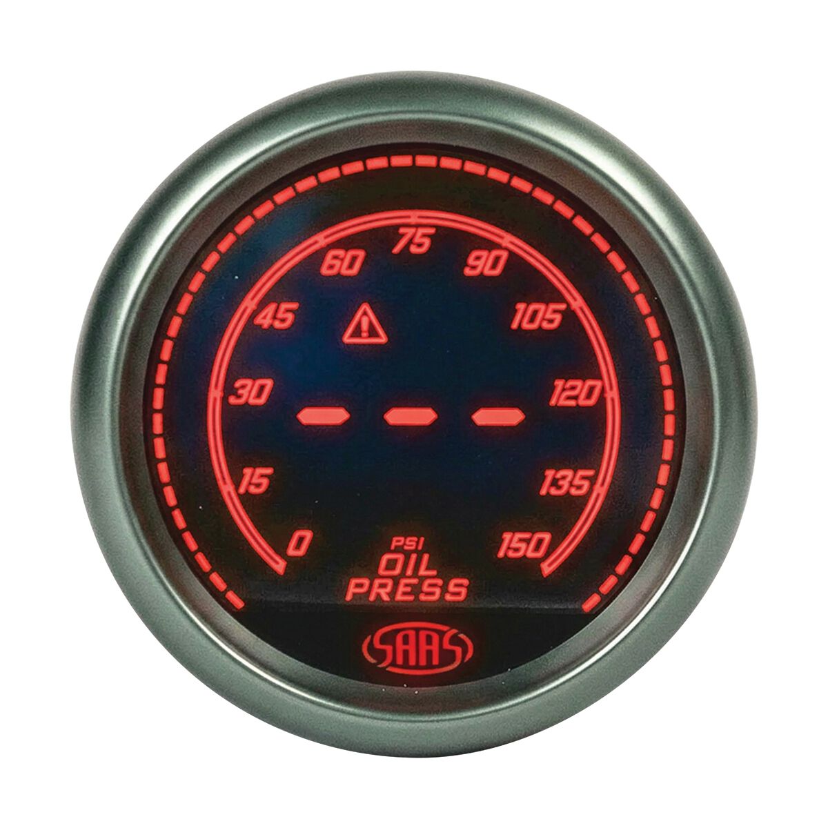 SAAS Digital Oil Pressure Gauge - 0 to 150psi, 52mm - SG41230, , scaau_hi-res