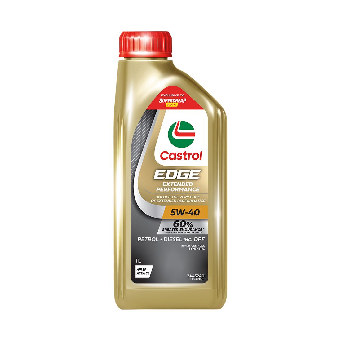 Castrol EDGE Extended Performance Engine Oil - 5W-40, 1 Litre, , scaau_hi-res