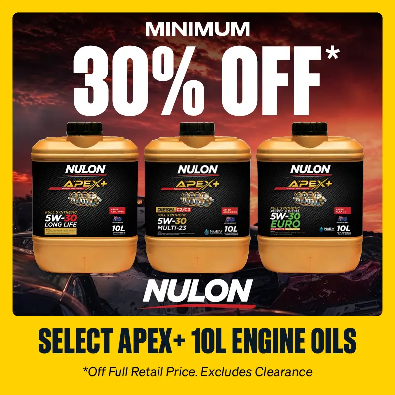 Minimum 30% OFF Select APEX+ 10L Engine Oils