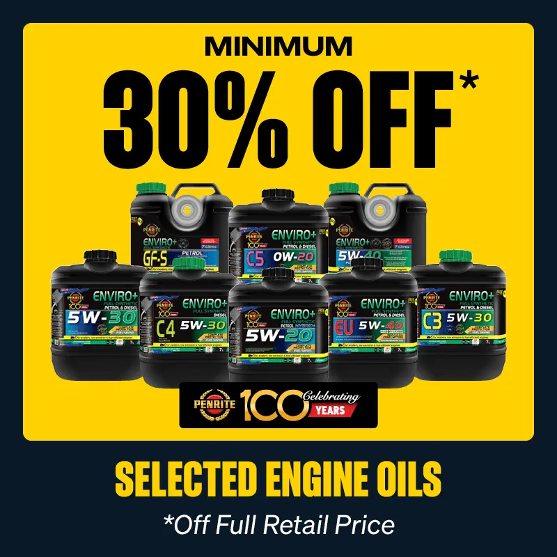 Minimum 30% OFF Selected Penrite Engine Oils