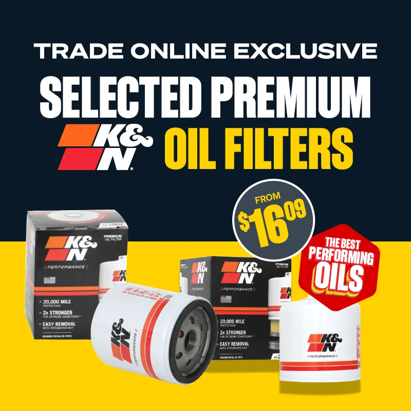 Selected K&N Premium Oil Filters from $16.09
