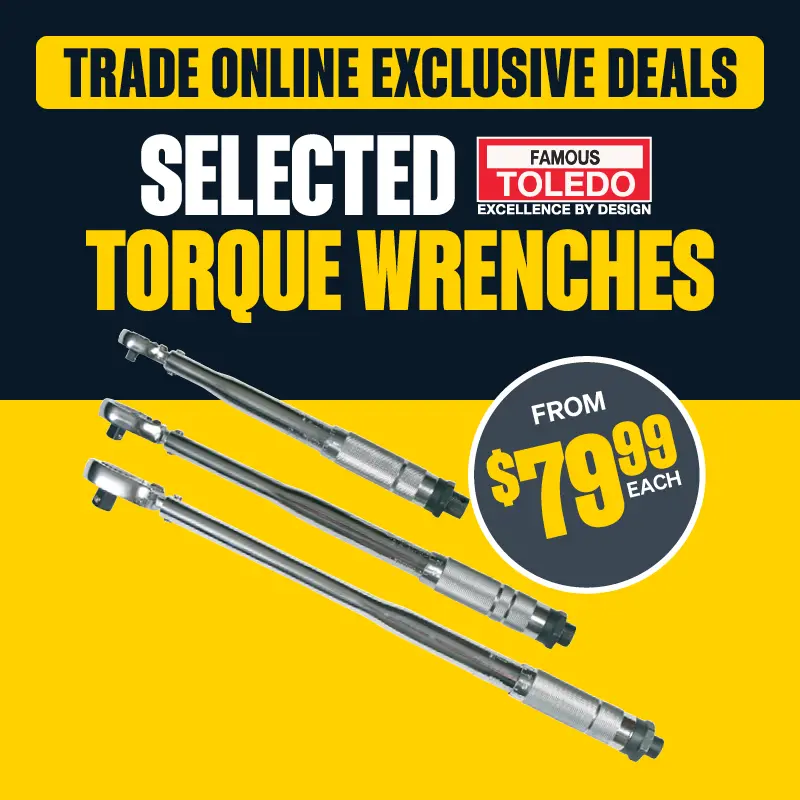 Trade Online Exclusive - Selected Torque Wrenches
