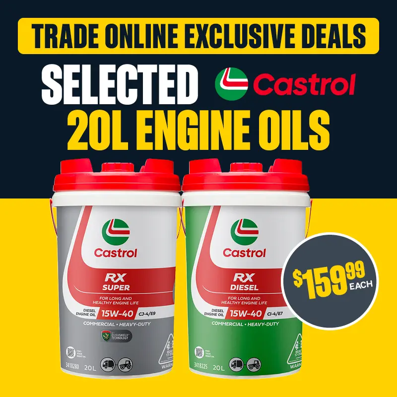 Trade Online Exclusive Deals - Selected Castrol 20L Engine Oils