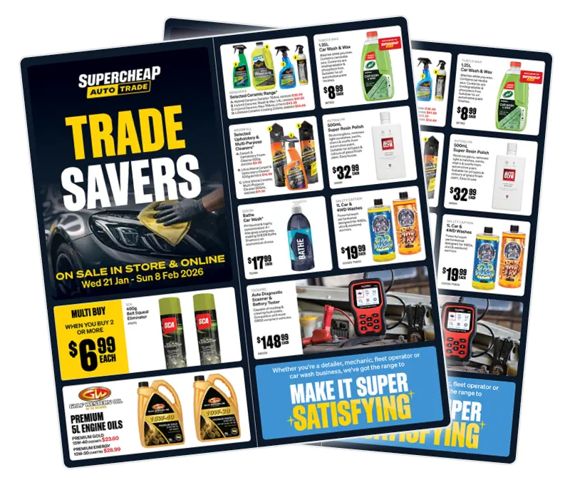 Supercheap Auto Trade Catalogue Out Now