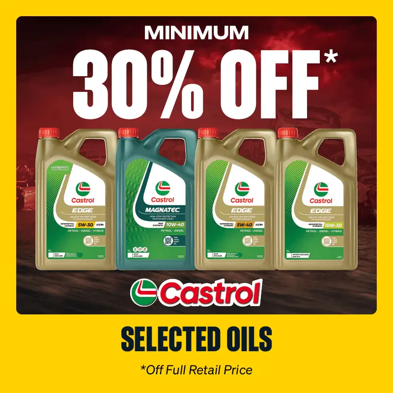 Best Performing Oils - Minimum 30% OFF Selected Castrol Oils