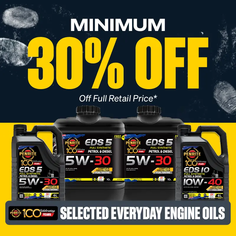 Min 30% OFF Selected Penrite Everyday Engine Oils