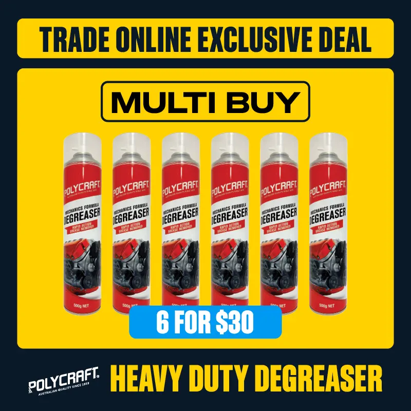 Trade Online Exclusive - Polycraft Heavy Duty Degreaser 6 for $30
