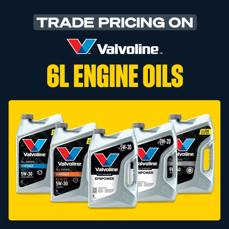 Trade Pricing on Valvoline 6L Engine Oils