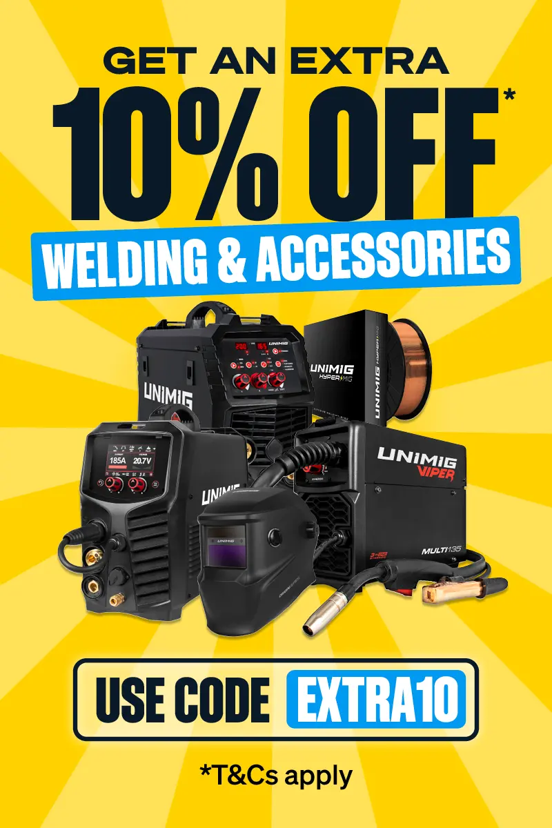 get an Extra 15% OFF Your order when you spend $100 or More  on Welding 
