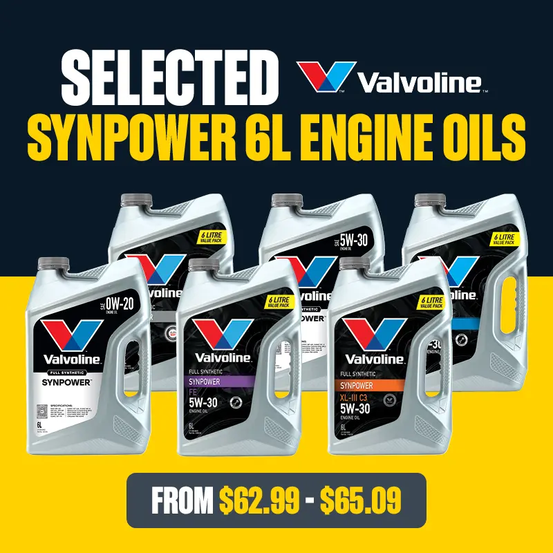Selected Valvoline SynPower 6L Engine Oils
