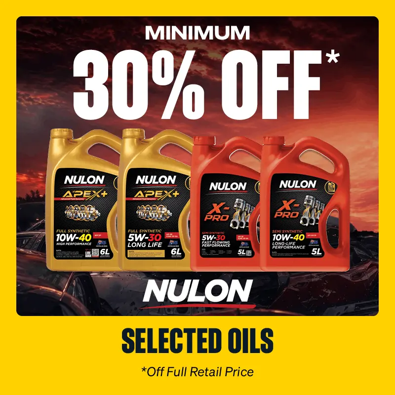 Best Performing Oils - Minimum 30% OFF Selected Nulon Oils