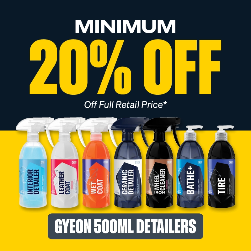 Min 20% OFF Gyeon 500ML Detailers