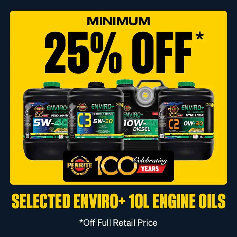 Minimum 25% OFF Selected Penrite Enviro+ 10L Engine Oils