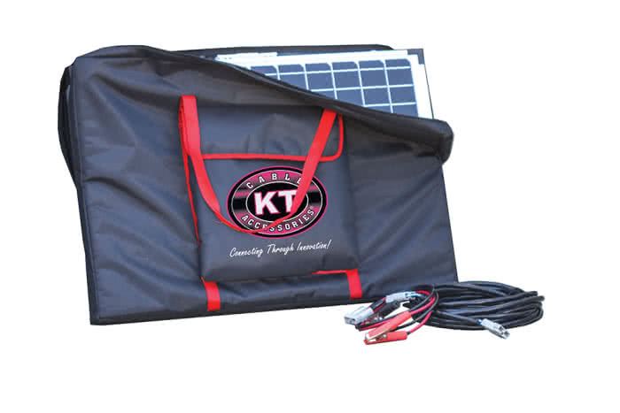 KT Solar 120W Portable Folding Solar Panel