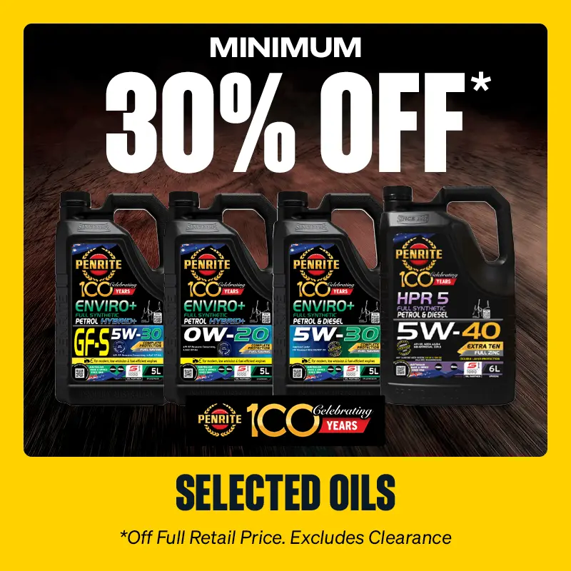 Best Performing Oils - Minimum 30% OFF Selected Penrite Oils