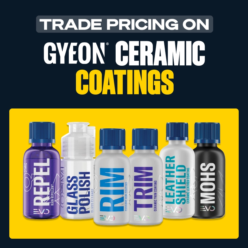 Trade Pricing on Gyeon Ceramic Coatings