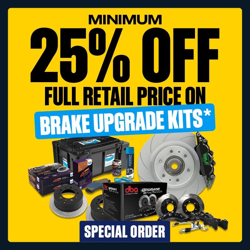 Min 25% OFF Brake Upgrade Kits