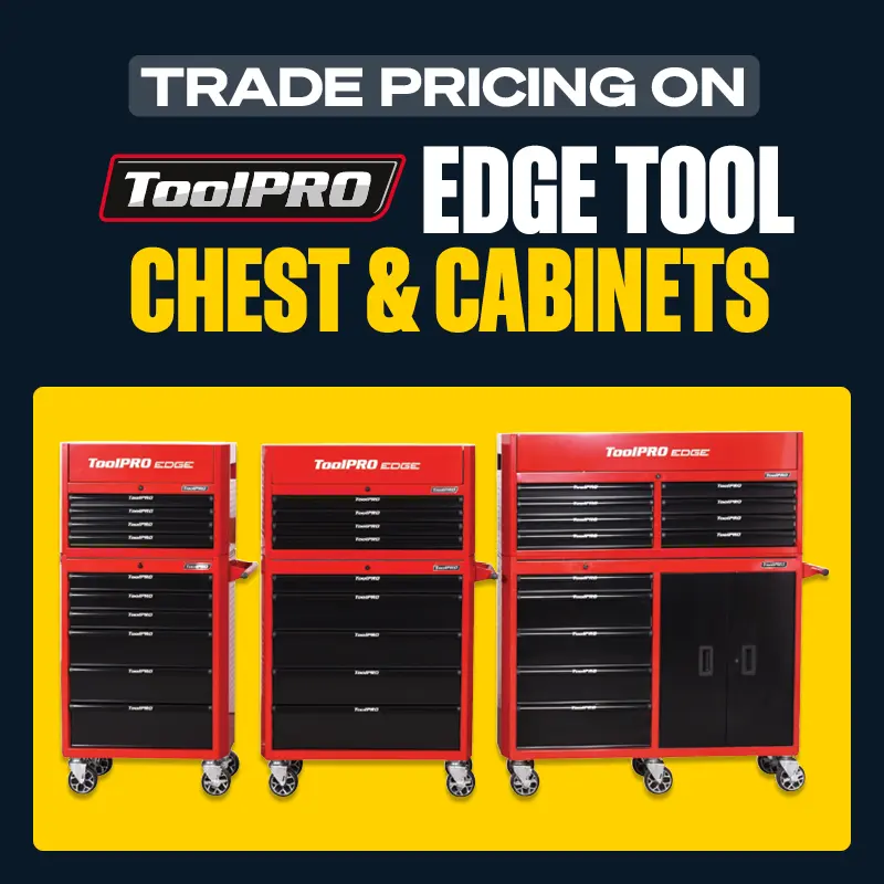 Trade Pricing on ToolPRO Edge Chest & Cabinets