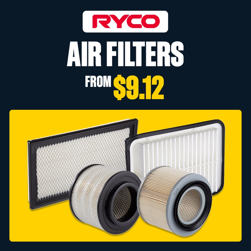 Ryco Air Filters from $9.12