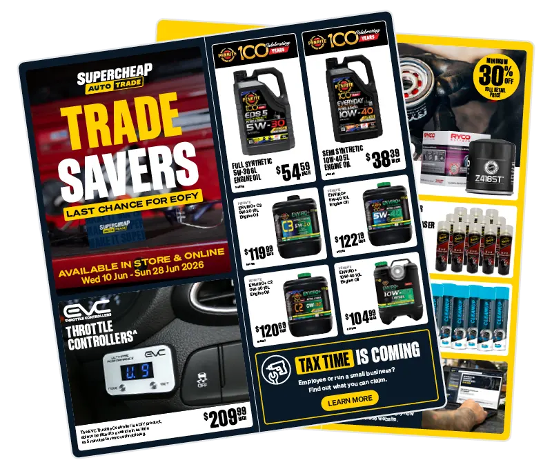 Supercheap Auto Trade Catalogue Out Now
