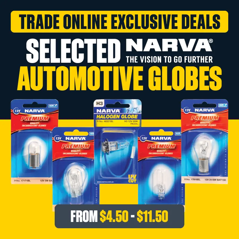 Trade Online Exclusive Deals - Selected Narva Automotive Globes$XX.XX(lowest) - $XX.XX(highest)